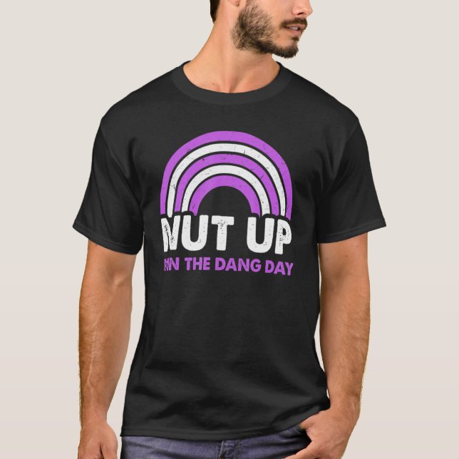 Camiseta Desmaiar e Ganhar o Arco-Íris do Dia Dang (Frente)