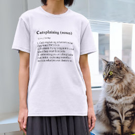 Camiseta Desmantelamento, amantes de gatos, donos de animai