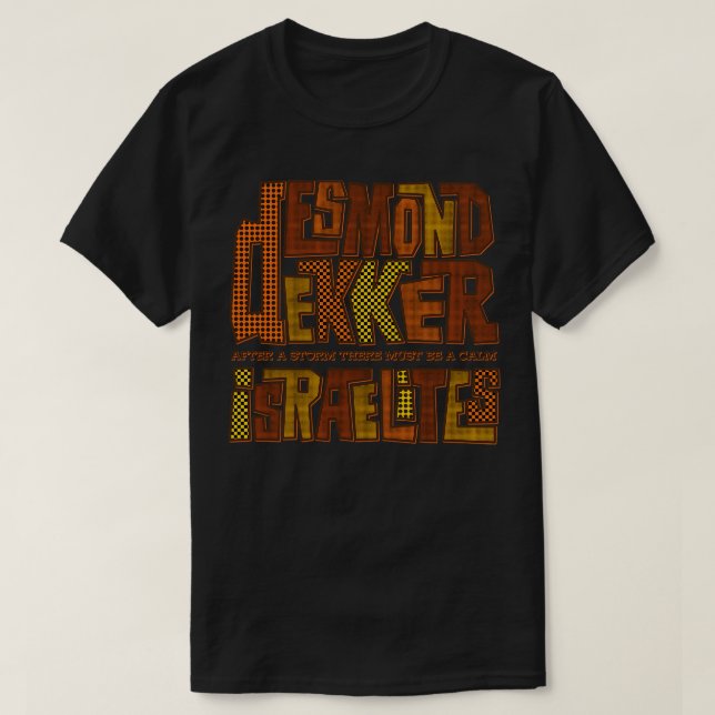 Camiseta Desmond Dekker Após A Tempestade (Frente do Design)