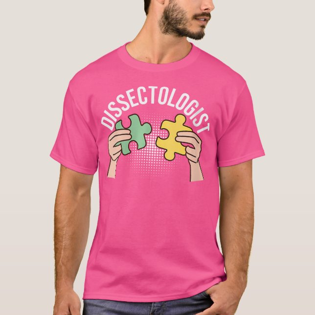 Camiseta Desmontadora Feminina Jogo de Tabuleiro Quebra-Cab (Frente)
