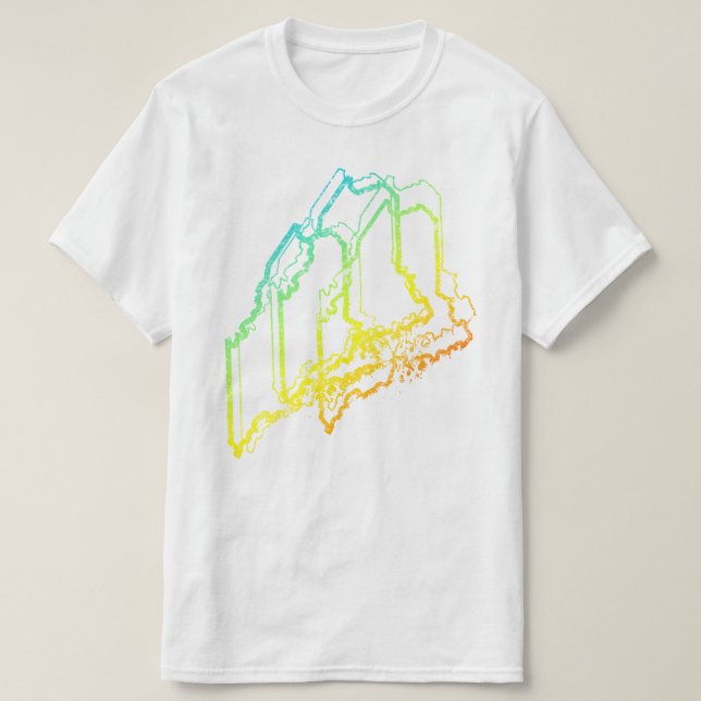 Camiseta desmoronamento do motor (Frente do Design)