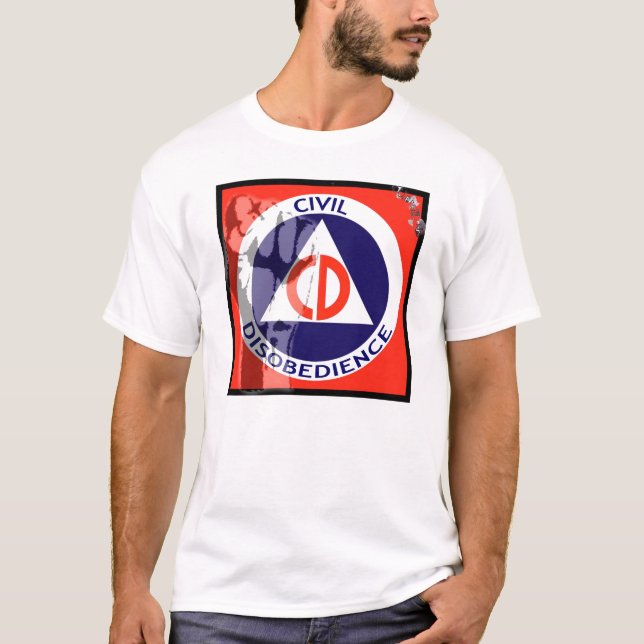 CAMISETA DESOBEDIÊNCIA CIVIL (Frente)
