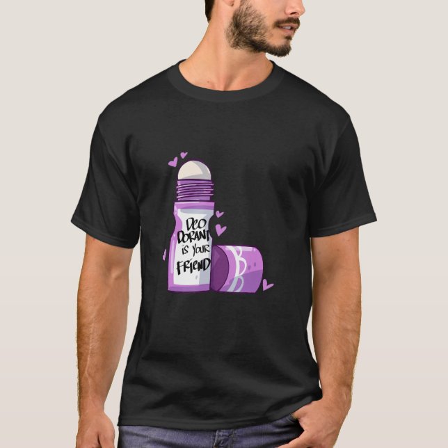 Camiseta Desodorante é seu amigo (Frente)