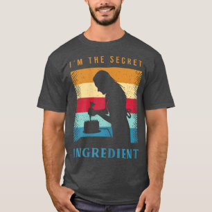 Camiseta Desorador De Bolo Das Mulheres Dizendo Por Um Amor