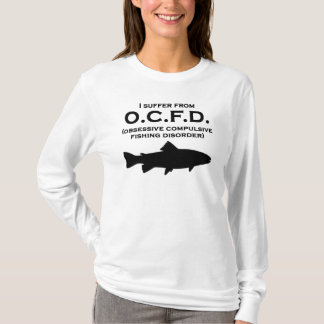 Camiseta Desordem obsessionante da pesca