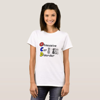 Camiseta Desordem obsessiva do gato