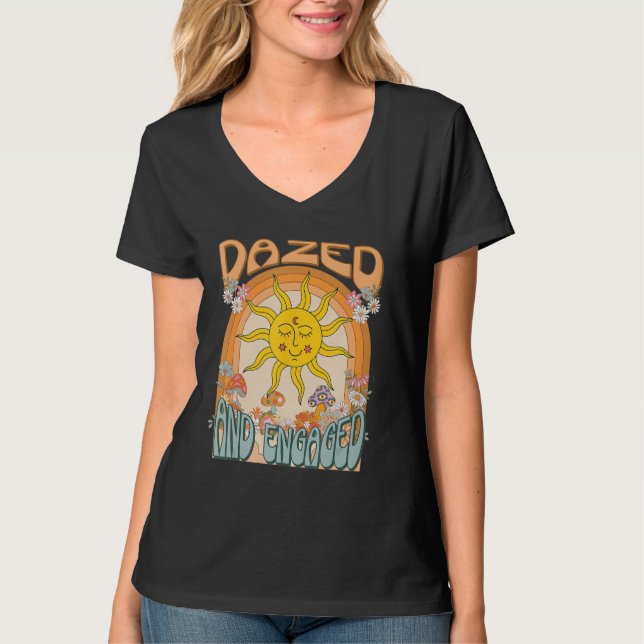 Camiseta Desorientada E Comprometida Festa de Despedida de  (Frente)