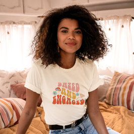 Camiseta Desorientada e Comprometida Festa de Noivado Retro