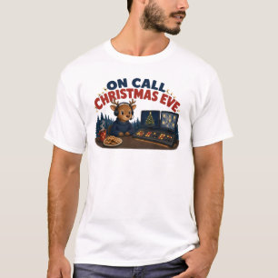 Camiseta Despachante da Véspera de Natal de Plantão
