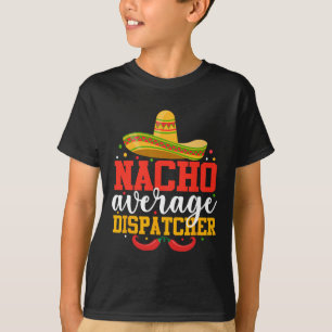 Camiseta Despachante Não Médio Divertido Cinco De Ma Mexica