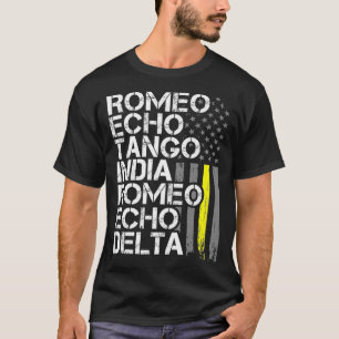 Camiseta Despache o Presente de Aposentação Linha Amarelo F
