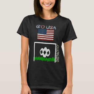 Camiseta Despacito Go USA Flag Soccer Futebol Ball Graphic