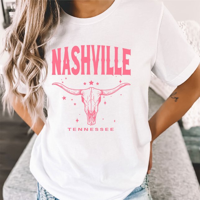 Camiseta Despedida de Solteira em Nashville Cowgirl de Nash (Criador carregado)