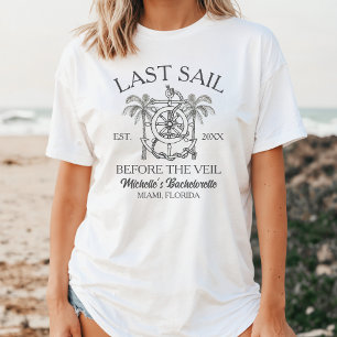 Camiseta Despedida de Solteira em Preto e Branco com Arte d