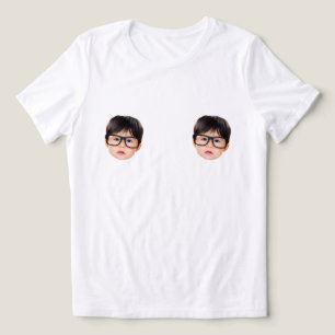 Camiseta Despedida de Solteira Engraçada Rosto do Noivo Beb