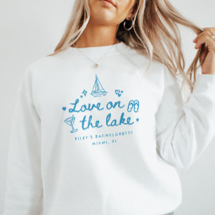 Camiseta Despedida de Solteira "Love on the Lake" Moderna P