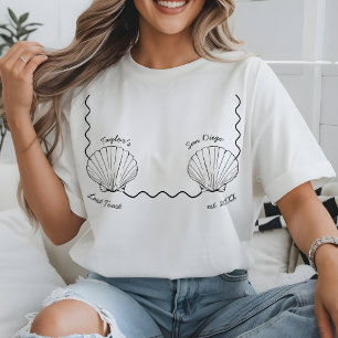Camiseta Despedida de Solteira na Praia Último Brinde na Co
