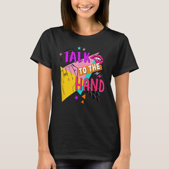 Camiseta Despedida de Solteira Talk To The Hand Noiva Brida (Frente)