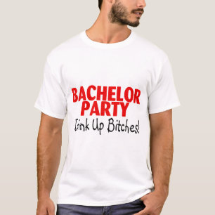 Camiseta Despedida de solteiro Bebe Vermelho Preto