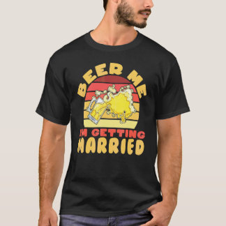 Camiseta Despedida de Solteiro Cerveja de Solteiro Me Estou