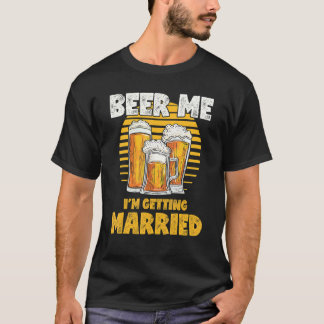 Camiseta Despedida de Solteiro  Cerveja pra Mim Estou Casan