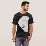 Camiseta Despedida de solteiro de golfe- Golfistas - Amigos<br><div class="desc">Cada t-shirt apresenta um design elegante com uma ilustração realista de uma bola de golfe colocada contra um fundo sutil de uma bola de golfe e blocos pretos à parte, capturando a essência do esporte de uma forma moderna e atenta aos olhos. O humor deve ser sofisticado e festivo, criando...</div>