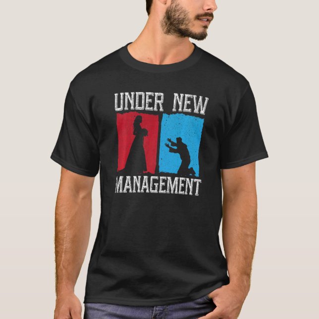 Camiseta Despedida de Solteiro de Noivo Sob Nova Administra (Frente)