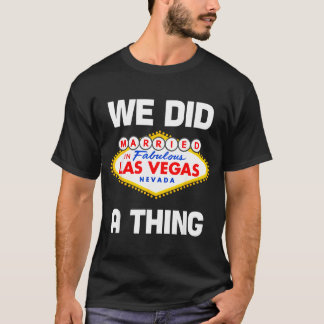 Camiseta Despedida de Solteiro em Vegas Casado em Vegas Noi