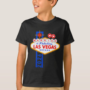 Camiseta Despedida de Solteiro em Vegas Casado em Vegas Noi