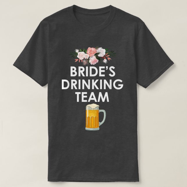Camiseta Despedida de Solteiro Engraçada de Casamento Equip (Frente do Design)