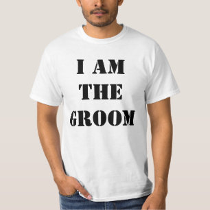 Camiseta Despedida de solteiro eu sou o noivo engraçado