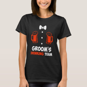 Camiseta Despedida de solteiro homens time noivo casamento