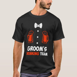 Camiseta Despedida de solteiro homens time noivo casamento