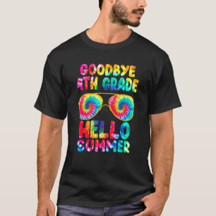 Camiseta Despedida No Último Dia Da Escola Tchau 4º Ano Olá