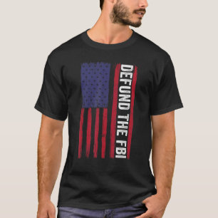 Camiseta Despeje A Bandeira Americana 3 Do FBI