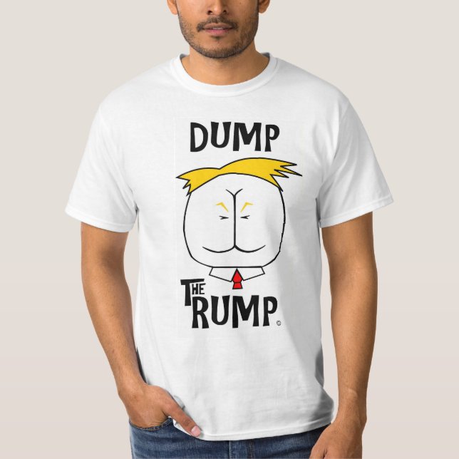 Camiseta Despeje o traseiro (Frente)