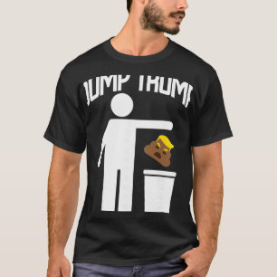 Camiseta Despeje Trump Trump É Lixo Anti Trump Lixo Presidi