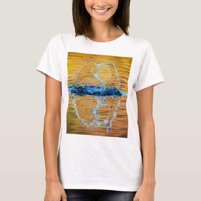 Camiseta Despejo na noite de outono (Frente)
