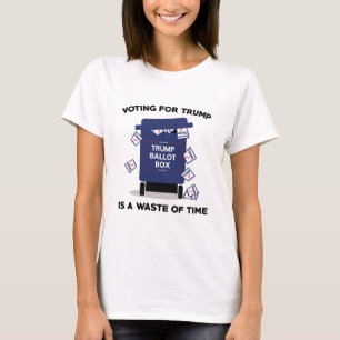 Camiseta Desperdício De Tempo