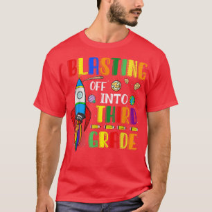 Camiseta Despertar Para O Terceiro Ano Engraçado De Volta À