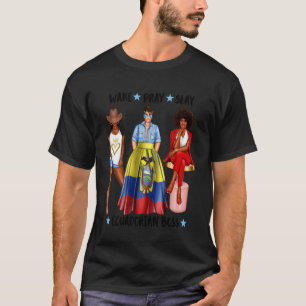 Camiseta Desperte Reze Mate Chefe do Equador Preta Latina C