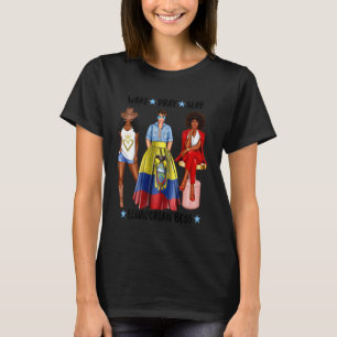 Camiseta Desperte Reze Mate Chefe Equador Negra Latina Dire