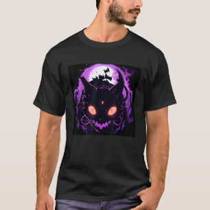 Camiseta Desperte Seu Espírito de Halloween com o Nosso Gat