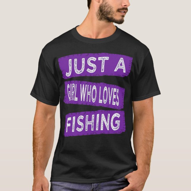 Camiseta desportista de peixes predador engraçado barco cho (Frente)
