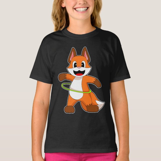 Camiseta Desportistas de ginástica Malhação Fox (Frente)