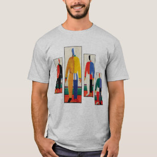Camiseta Desportistas por Kazimir Malevich