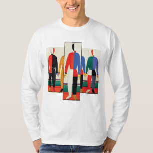 Camiseta Desportistas por Kazimir Malevich