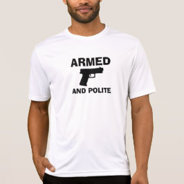 Camiseta desportiva masculina ARMADA e POLITA