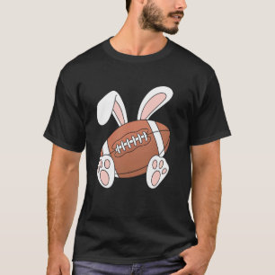 Camiseta Desporto da Páscoa Coelho da Páscoa Feliz Jogando