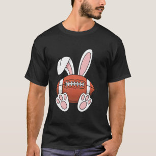 Camiseta Desporto da Páscoa Coelho da Páscoa Feliz Jogando